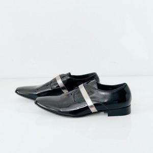 Acne Studios patent leather shoes in black